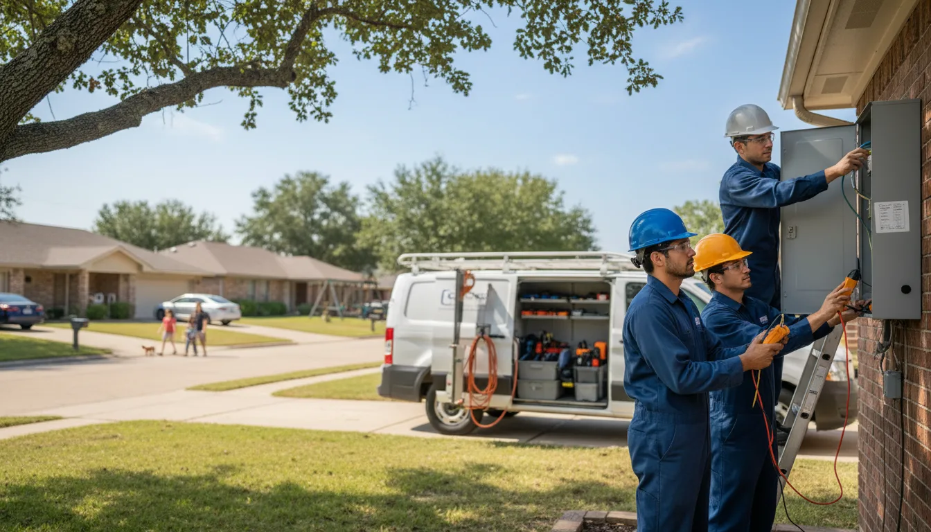 Certified electrician providing emergency electrical services in Odon, IN